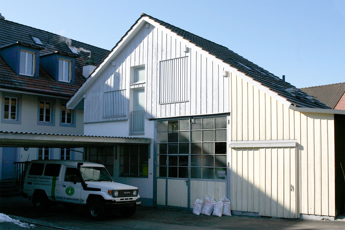 Brauerei Fahrtwind im Herzen von Winterthur-Wülflingen Brauerei Fahrtwind im Herzen von Winterthur-Wülflingen